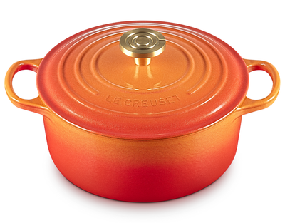 Panela Redonda Signature Flamme Dor&eacute;e